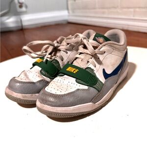 Nike Kids' Gray and Blue Sneakers Jordans